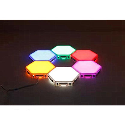 LED Touch Magnetic Hexagon Wall Light - Westfield Retailers