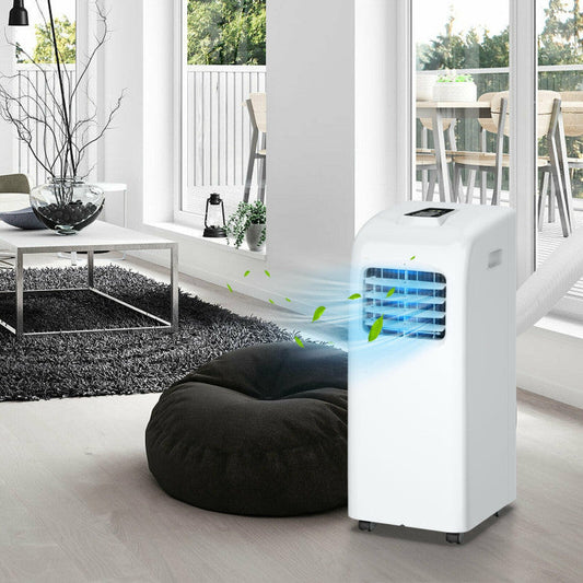 8000 BTU(Ashrae) Portable Air Conditioner with Dehumidifier Function
