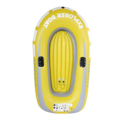 Inflatable Fishing Blow Up Row Boat River Raft - Westfield Retailers