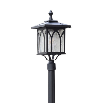 Premium Outdoor Solar Yard Light Lamp Post Fixture - Westfield Retailers