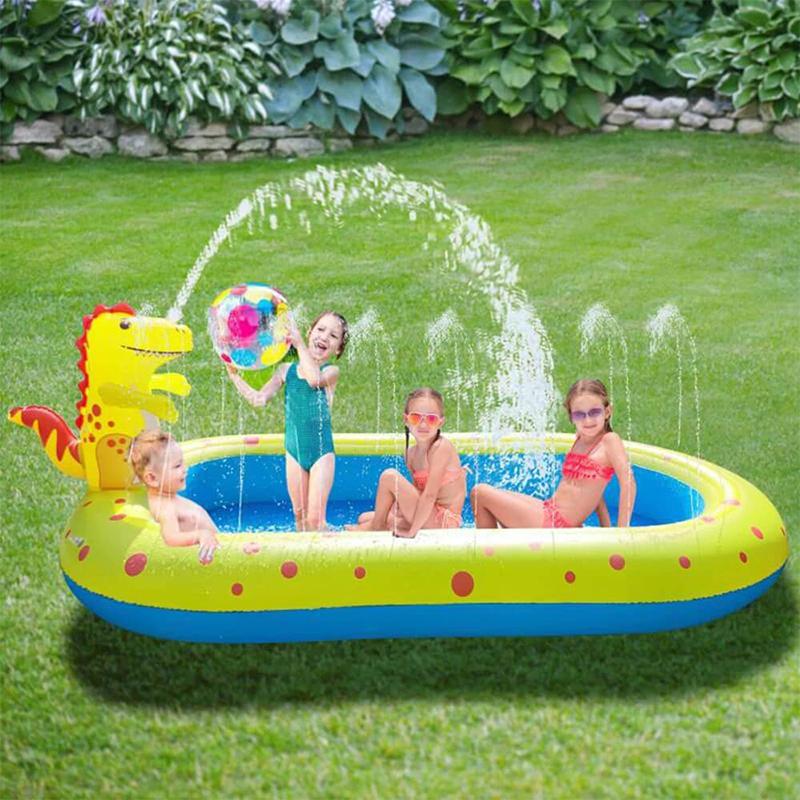 Inflatable Aquapark Swim Float Fountain Watering Mat - Westfield Retailers