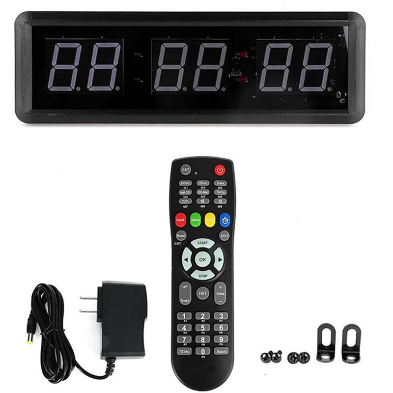 LED Gym Workout Timer With Remote - Westfield Retailers