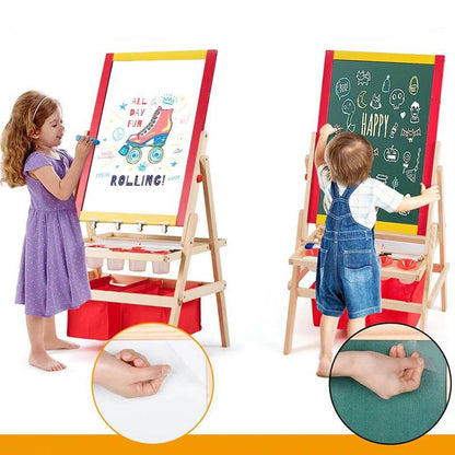 Premium Kids Wooden Art Easel Painting - Westfield Retailers