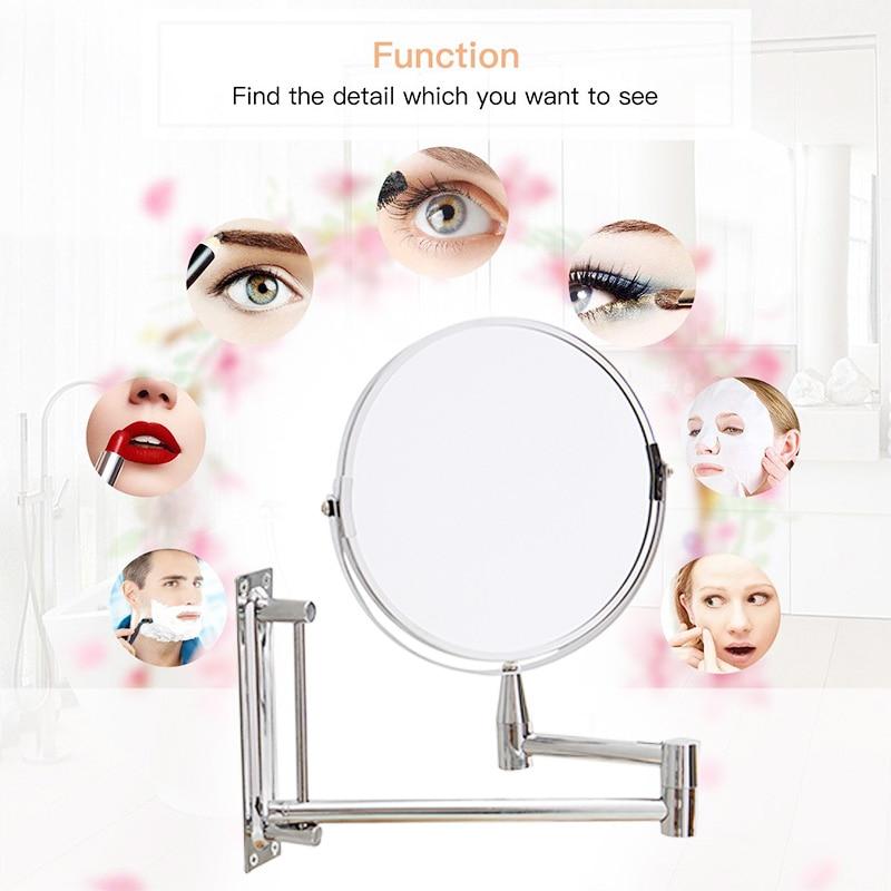 Extendable Double Sided Cosmetic Wall Mirror - Westfield Retailers