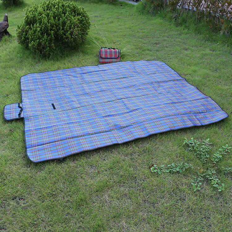Plaid Camping Mattress Outdoor Waterproof Picnic Blanket Mat - Westfield Retailers