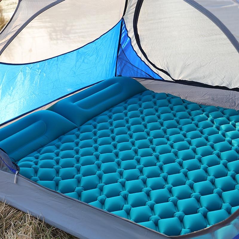 Tent Air Camping Mats Double Inflatable Cushion Soft Outdoor Blanket - Westfield Retailers