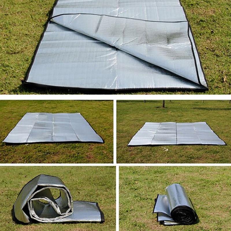 Waterproof Aluminum Foil Camping Mat Foldable Sleeping Picnic Mattress - Westfield Retailers