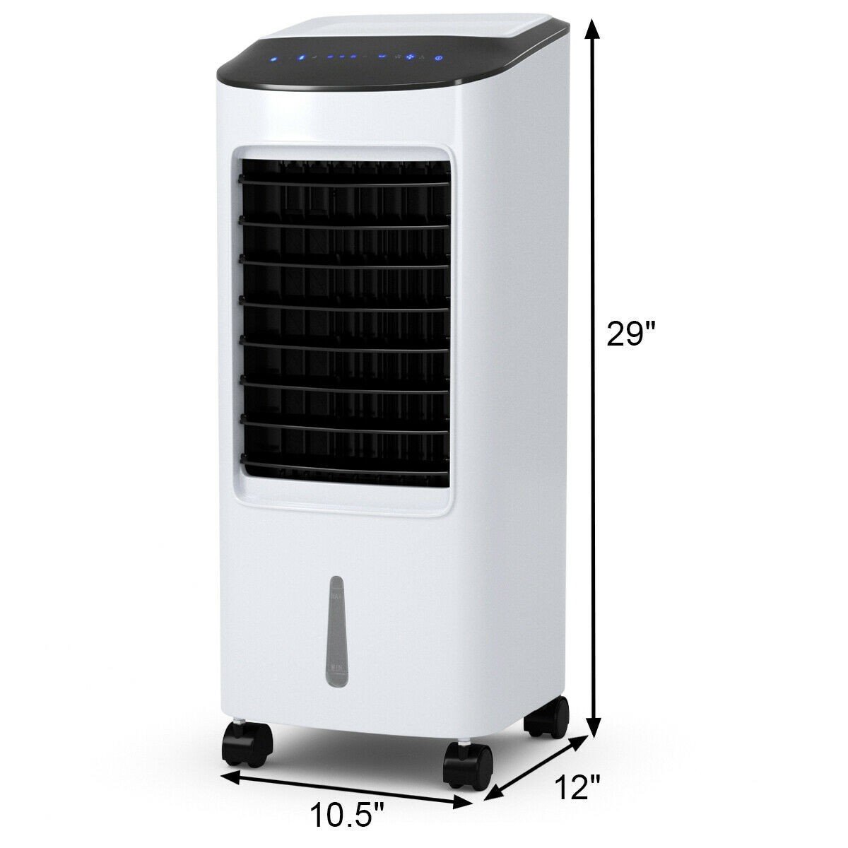 Best Portable Stand Up Room Air Evaporative Swamp Cooler Indoor Unit(Windowless) - Westfield Retailers