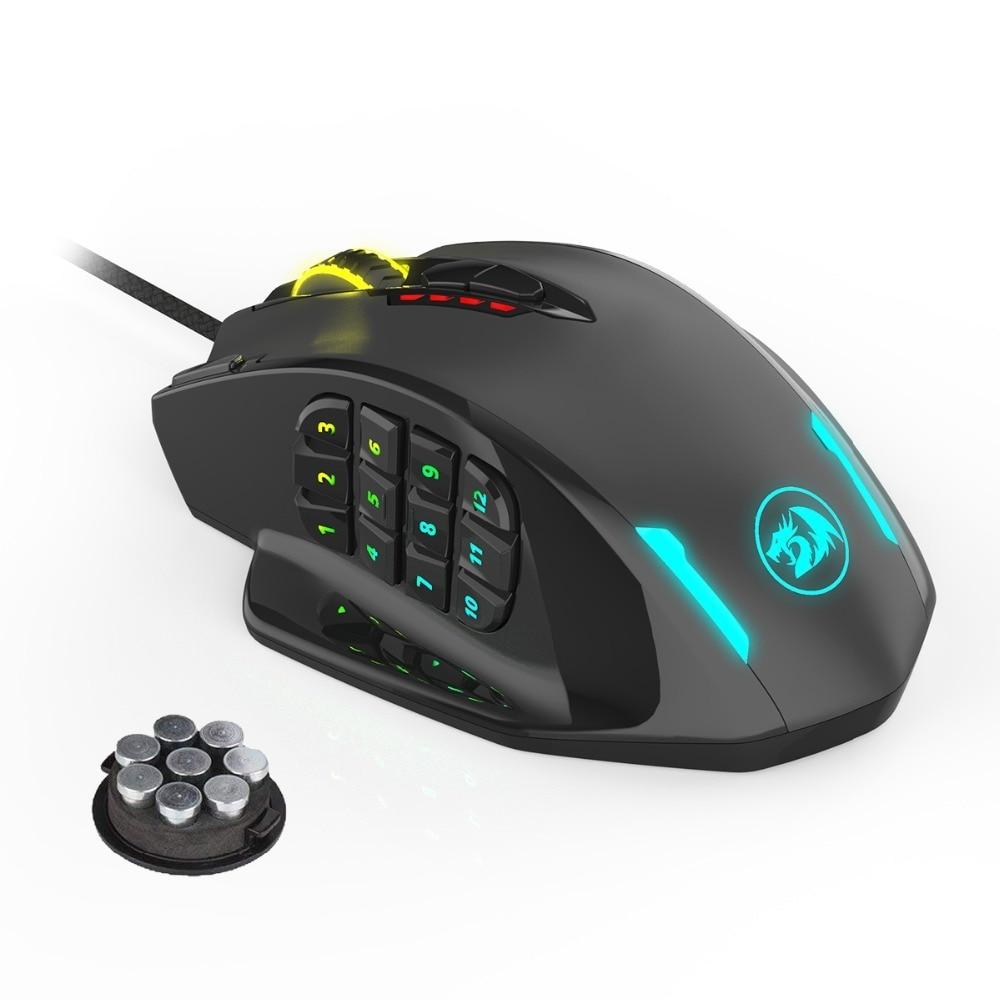 Wired Light RGB PC Gaming Mouse With Side Buttons - Westfield Retailers