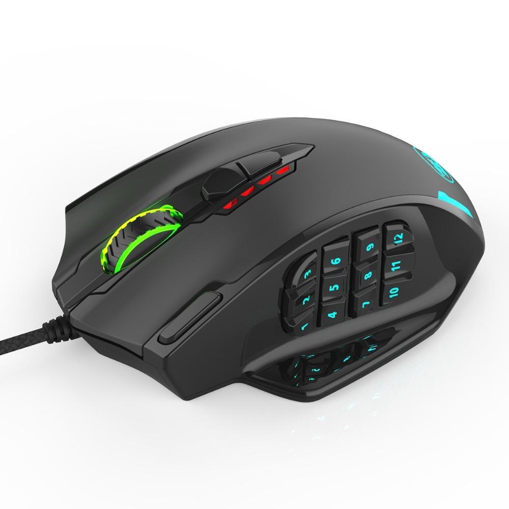 Wired Light RGB PC Gaming Mouse With Side Buttons - Westfield Retailers