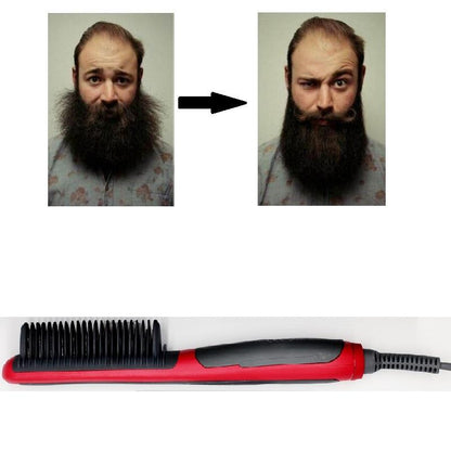 Heated Beard Straightener Comb Brush - Westfield Retailers