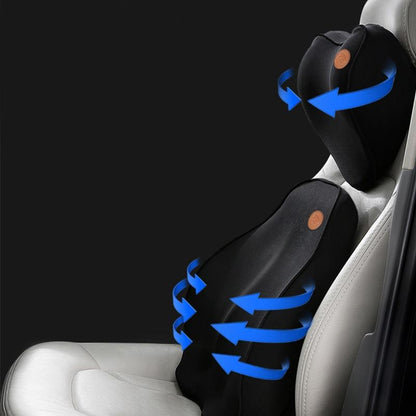 Car Seat Lumbar Back Support Pillow Cushion & Headrest - Westfield Retailers