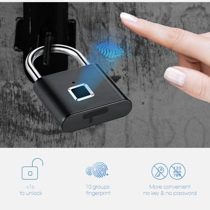 Smart Fingerprint Biometric Padlock - Westfield Retailers