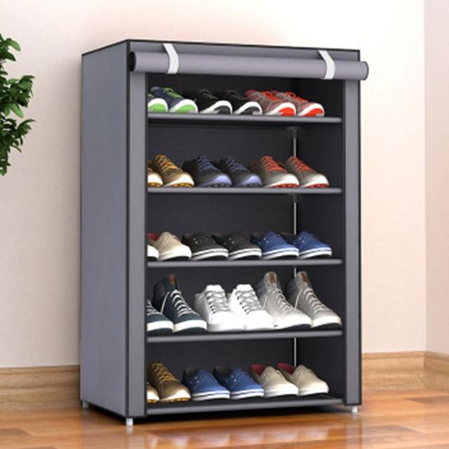 Spacious Shoe Storage Cabinet Organizer Cubby Stackable Rack - Westfield Retailers