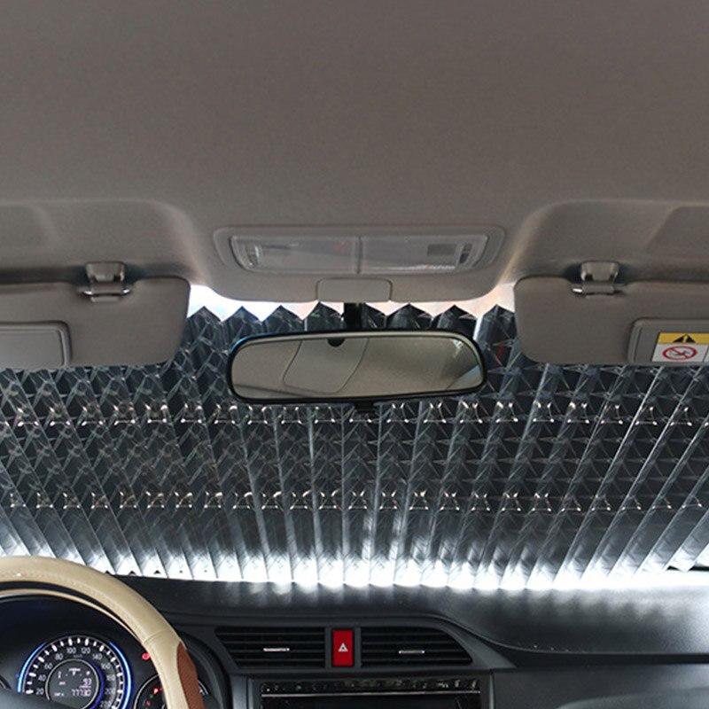 Retractable Car Windshield Sun Shade Cover - Westfield Retailers