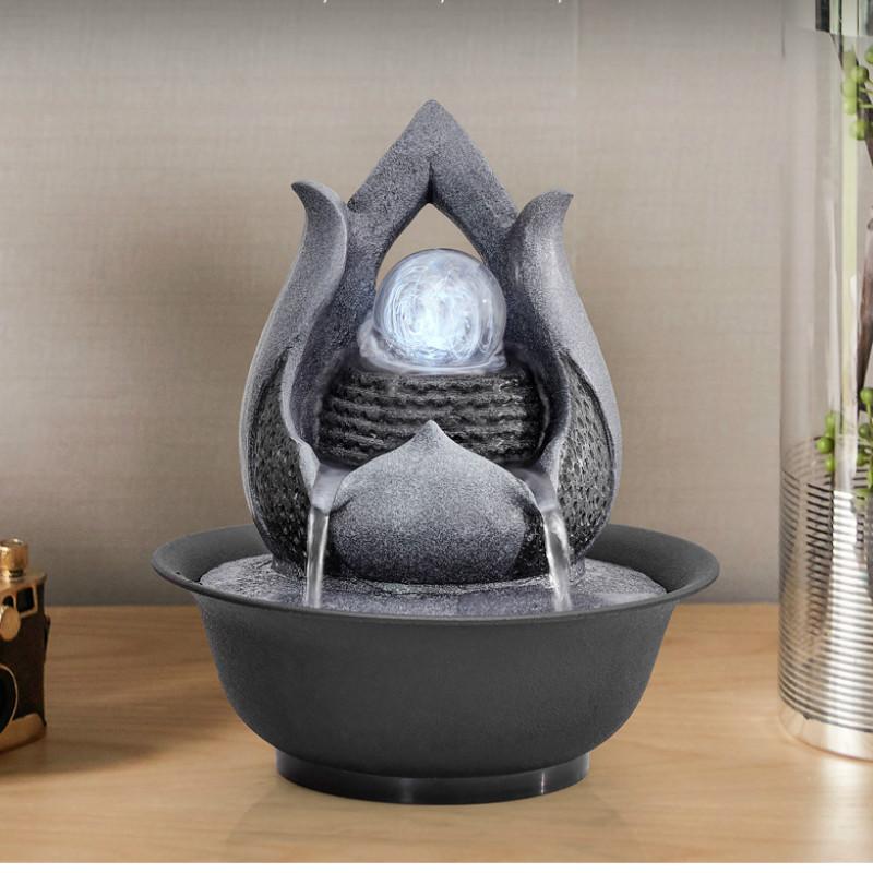 Resin Indoor Tabletop Water Fountain For Desktop - Westfield Retailers