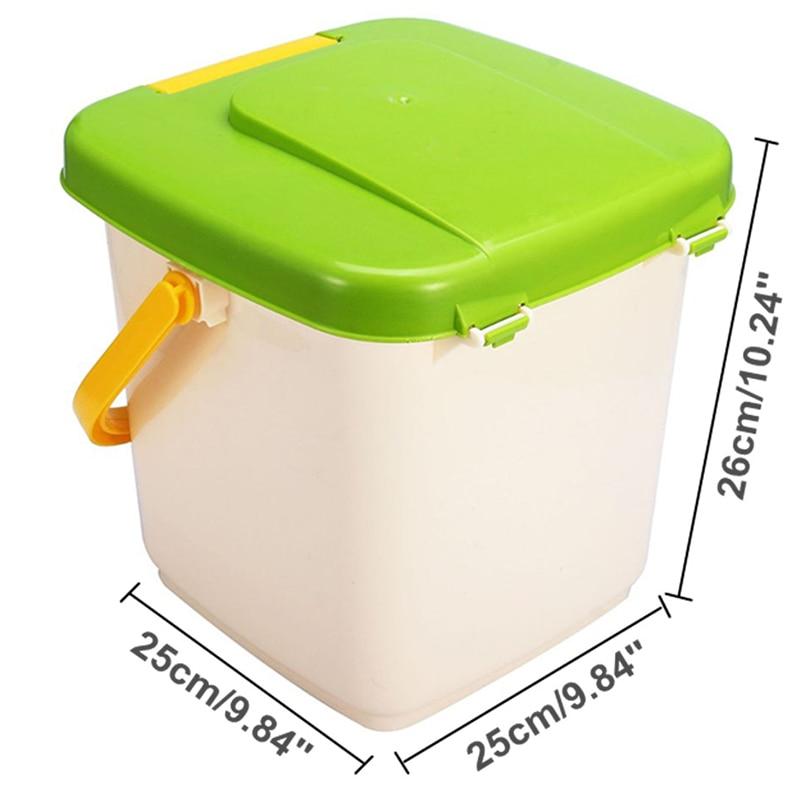 Large Kitchen Countertop Plastic Compost Tumbler Bin 12L - Westfield Retailers