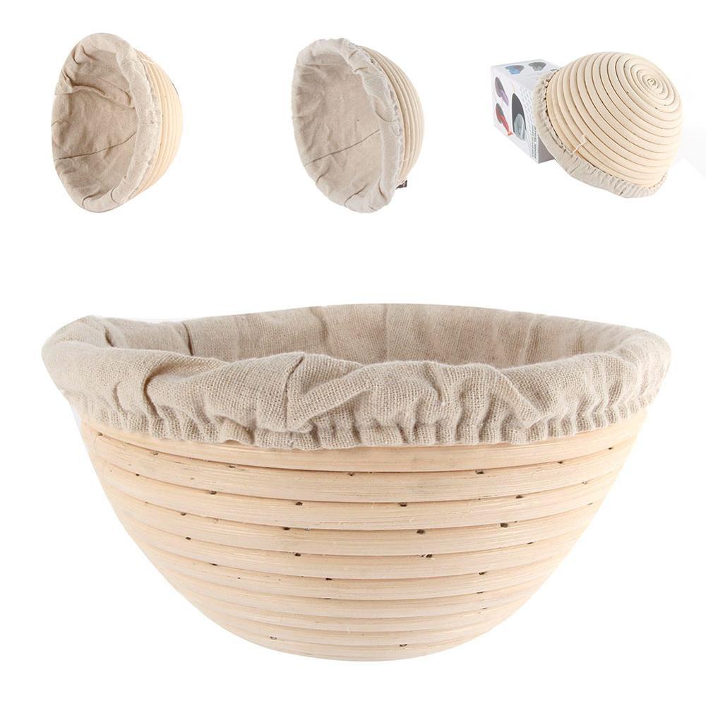 Round Banneton Bread Proofing Basket Bowl - Westfield Retailers