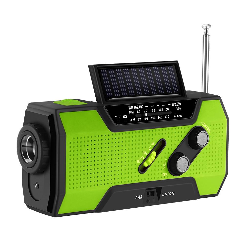 Solar Powered Emergency Hand Crank Survival Radio - Westfield Retailers