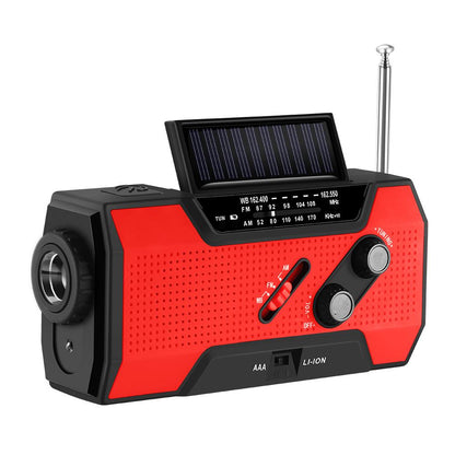 Solar Powered Emergency Hand Crank Survival Radio - Westfield Retailers