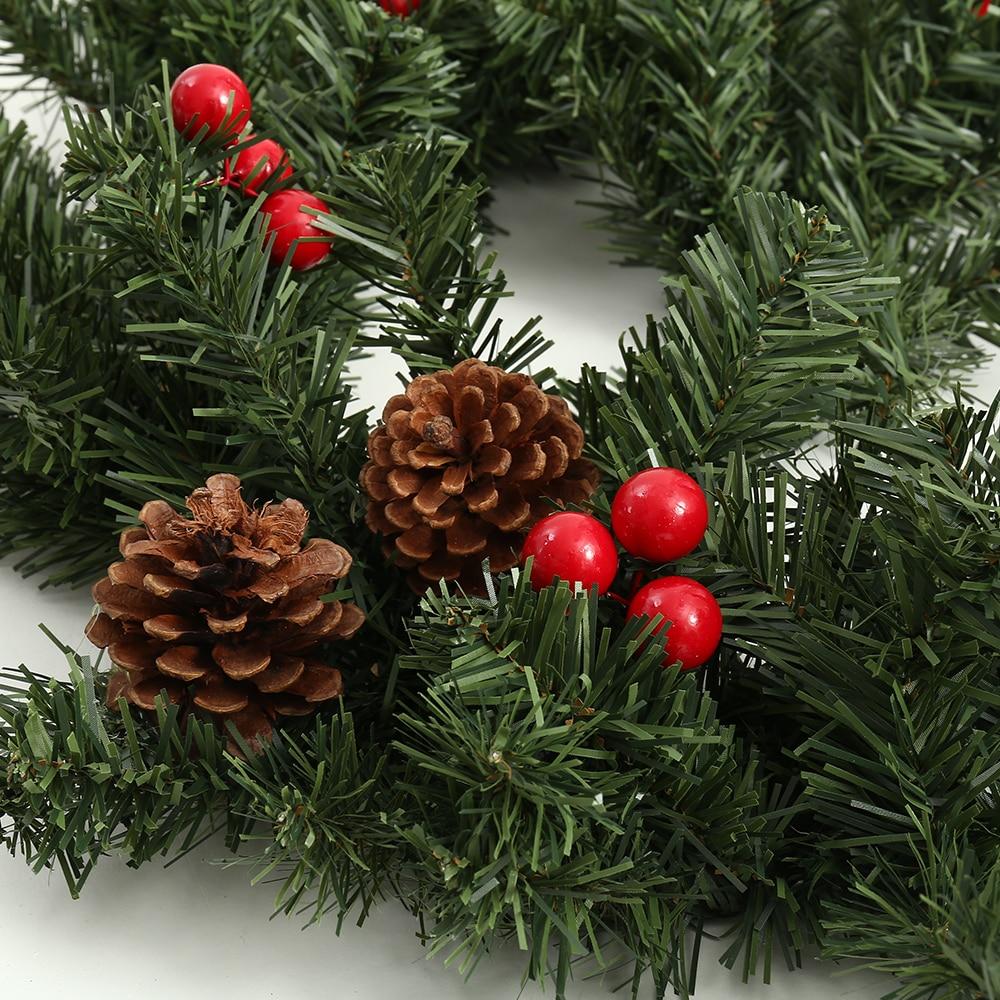 Large Holiday Christmas Pine Cone Mantle Garland - Westfield Retailers