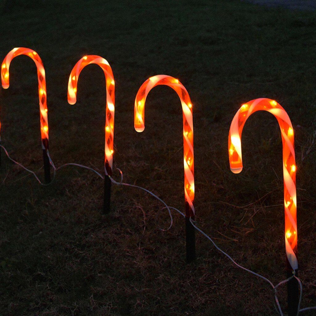 Outdoor Lighted Candy Cane Christmas Lane Pathway Lights - Westfield Retailers