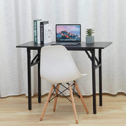 Premium Folding Wooden Computer Space Workstation Desk - Westfield Retailers