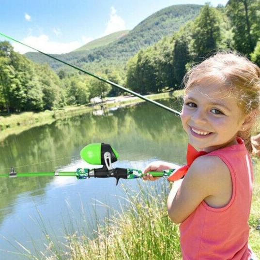 Ultimate Portable Kids Fishing Pole Kit - Westfield Retailers