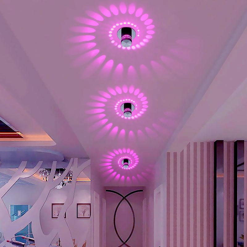 Modern Swirl LED Ceiling Light - Westfield Retailers