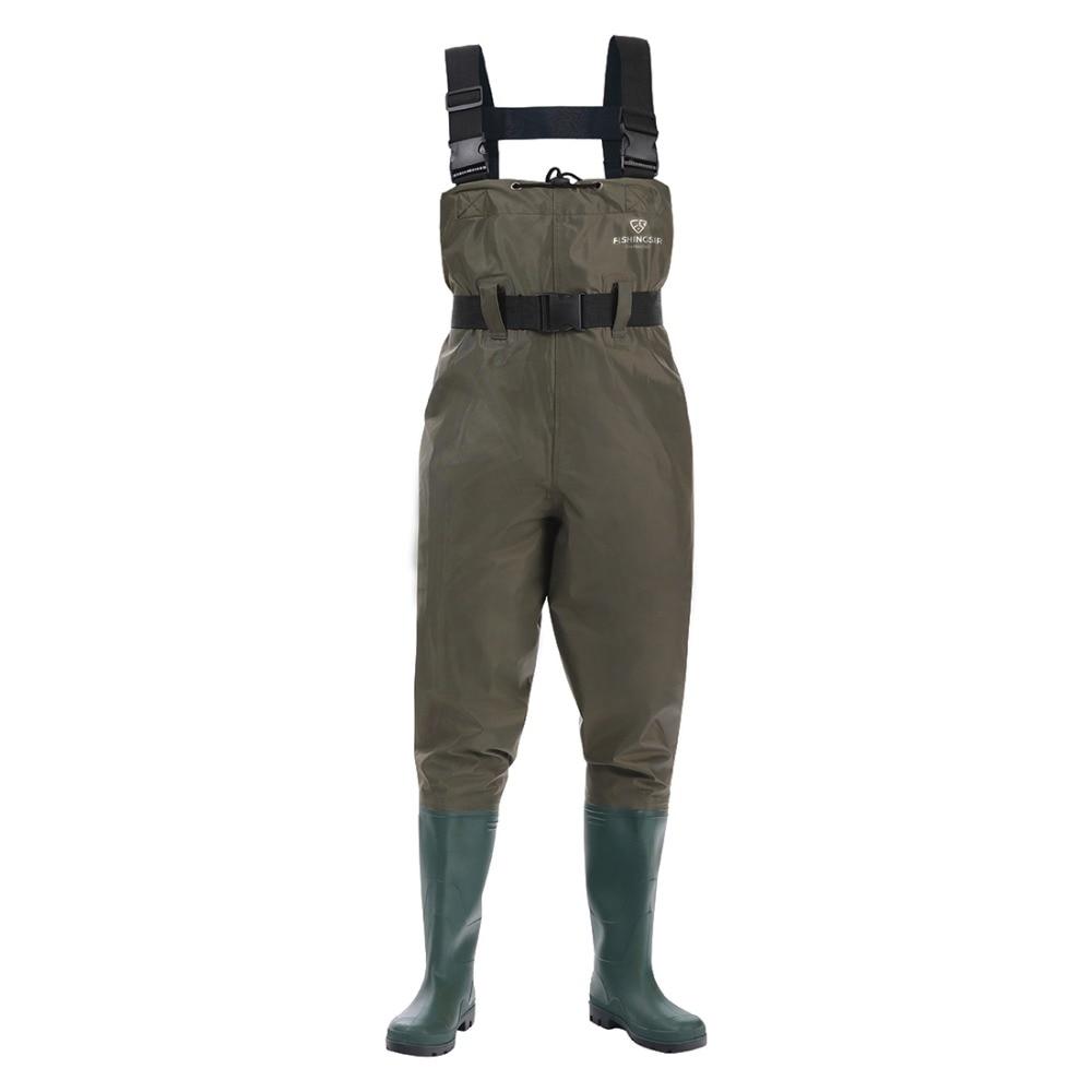 Premium Breathable Mens' Fishing Chest Waders With Boots - Westfield Retailers