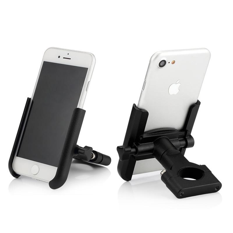 Motorcycle Cell Phone Holder Handlebar Mount Aluminum Alloy - Westfield Retailers
