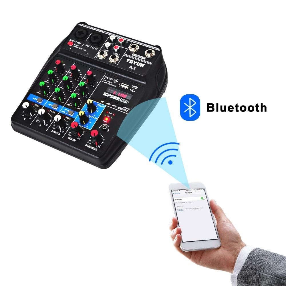 Small Audio Sound Digital Microphone Mixer 48V - Westfield Retailers