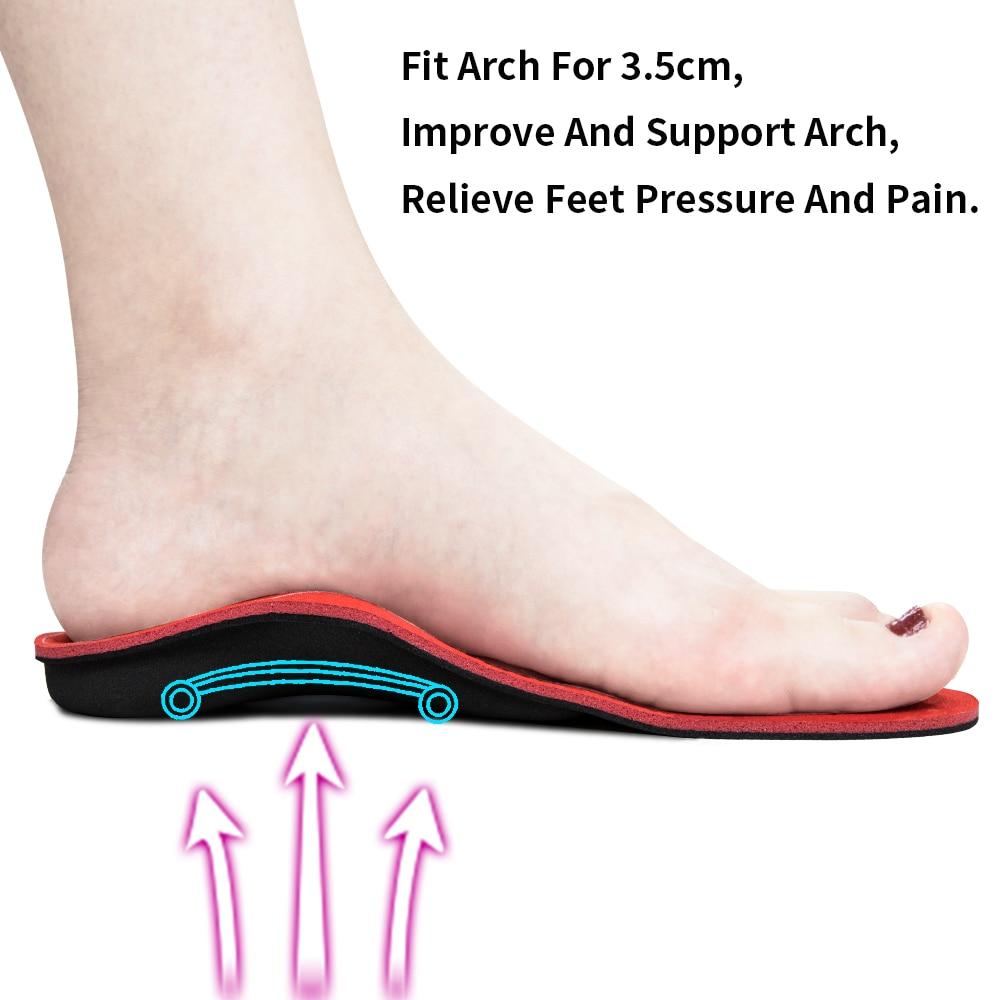High Arch Support Inserts Flat Feet Shoe Insoles - Westfield Retailers