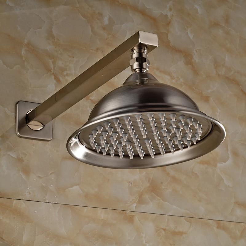 Wall Mount Stainless Steel Bathroom  Shower Head with Arm - Westfield Retailers