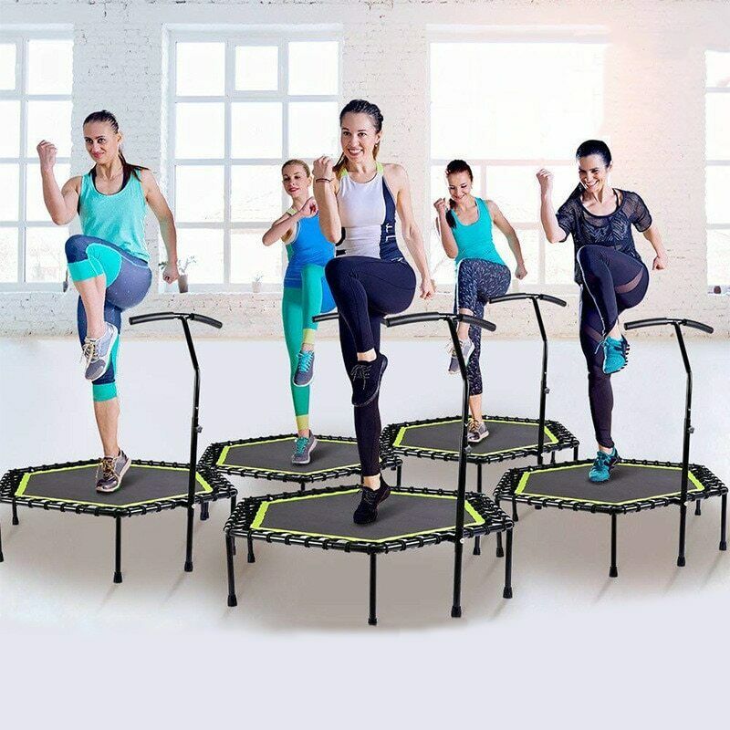 Premium Foldable Exercise Rebounder Workout Trampoline - Westfield Retailers