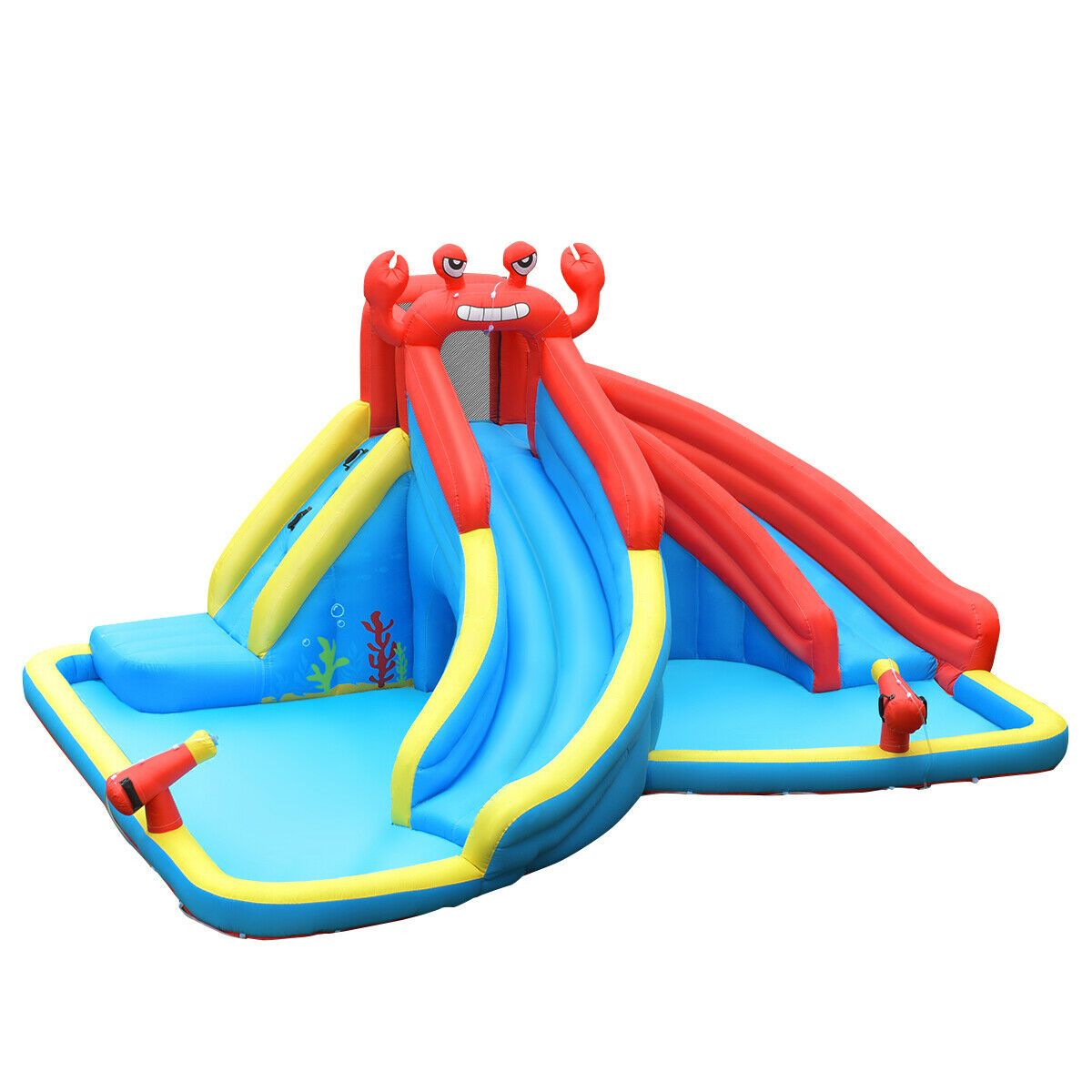 Premium Inflatable Kids Blow Up Pool With Slide - Westfield Retailers