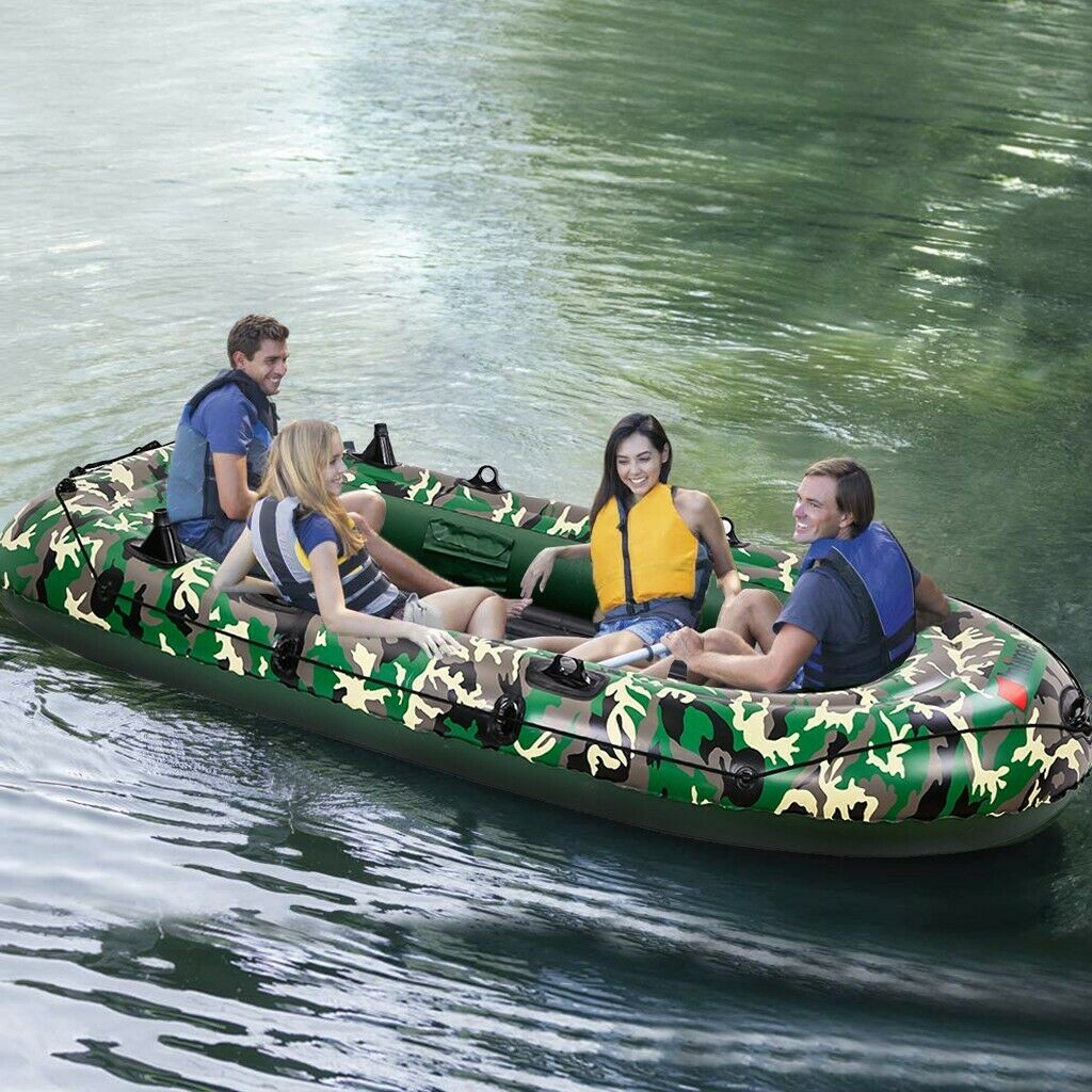 Large Spacious Inflatable Blow Up Fishing Boat - Westfield Retailers