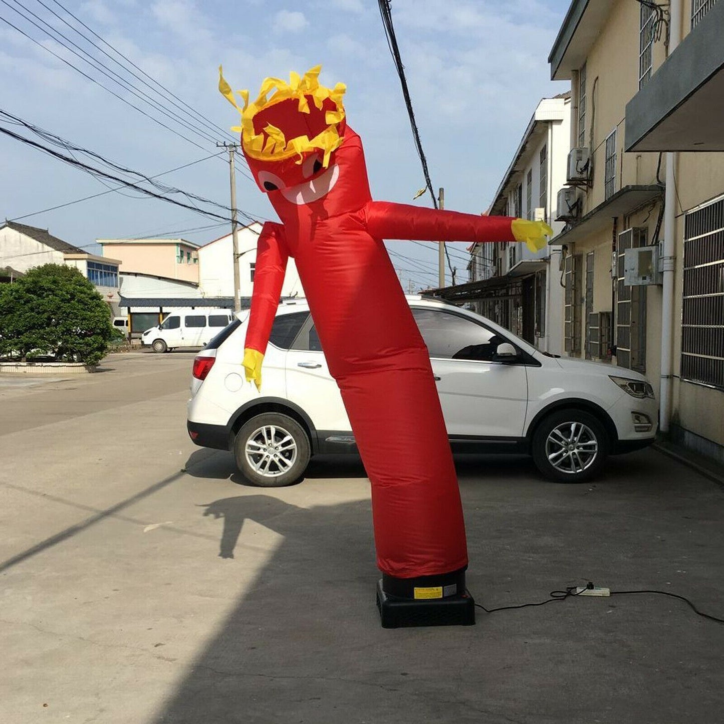Inflatable Wacky Wavy Arm Flailing Air Dancer Tube Man 10 Ft - Westfield Retailers