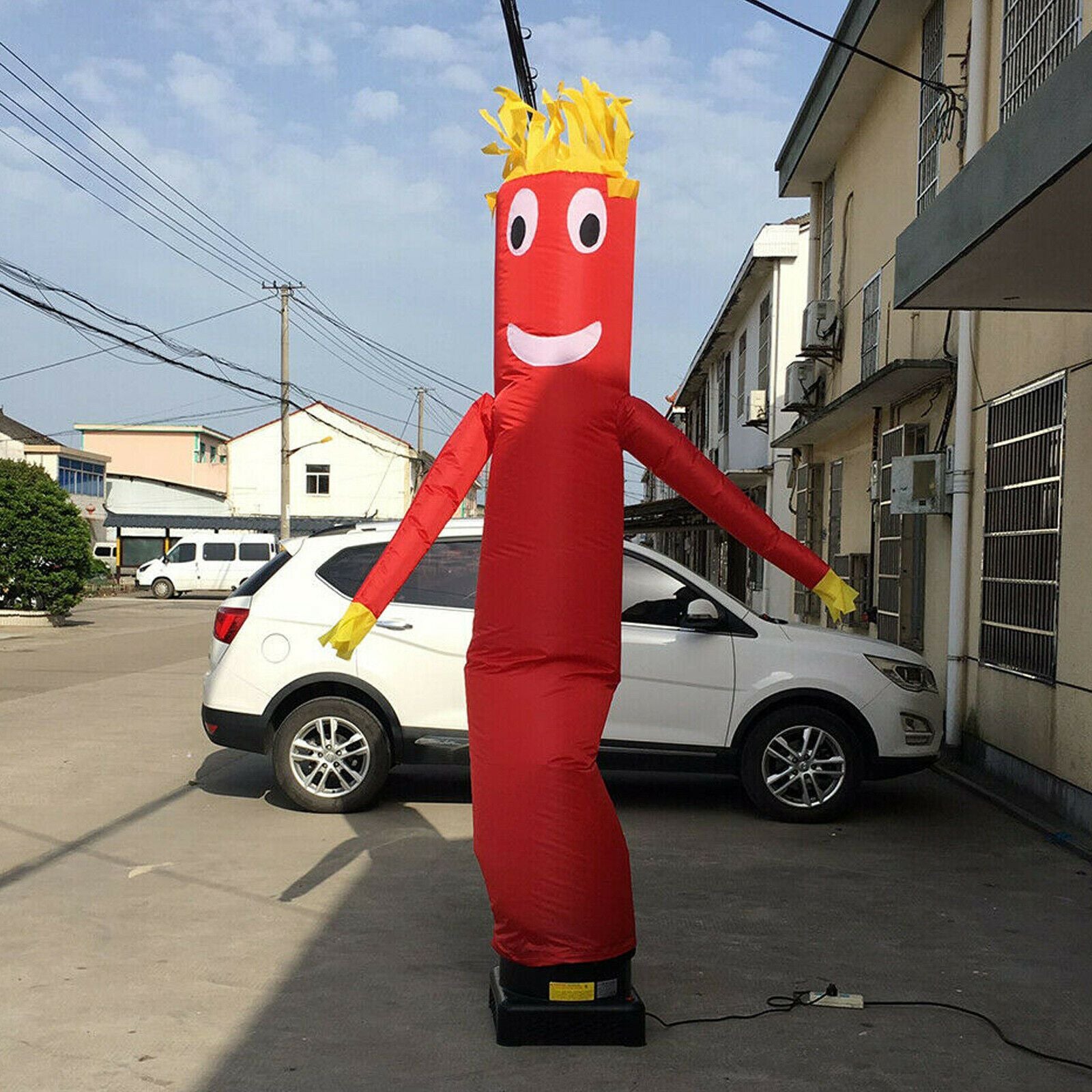 Inflatable Wacky Wavy Arm Flailing Air Dancer Tube Man 10 Ft - Westfield Retailers