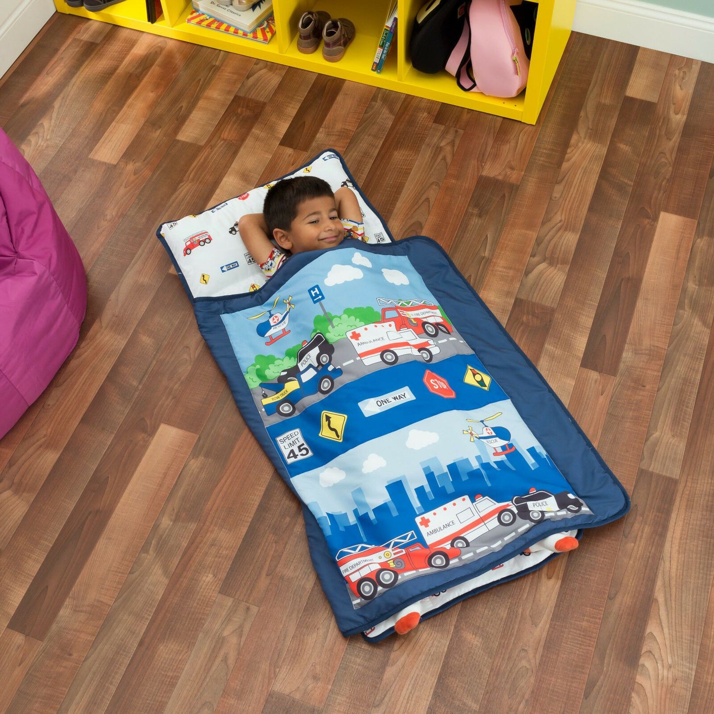 Large Spacious Kids Kindergarten Daycare Nap Mat With Pillow - Westfield Retailers