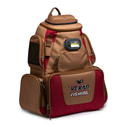 Premium LED Lighted Fishing Tackle Box Backpack - Westfield Retailers