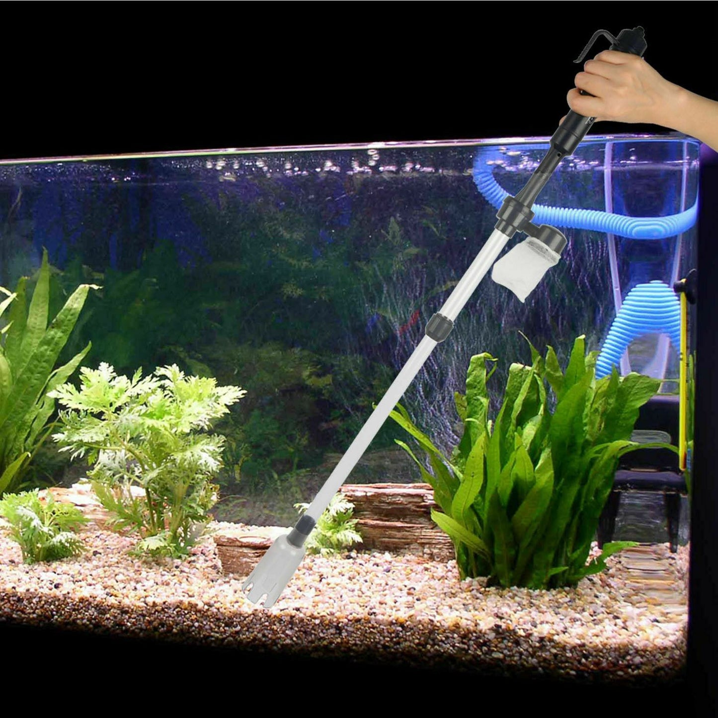 Powerful Electric Fish Tank Gravel Vacuum Cleaner - Westfield Retailers