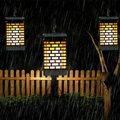 Outdoor Hanging Solar Powered LED Lanterns 6" - Westfield Retailers