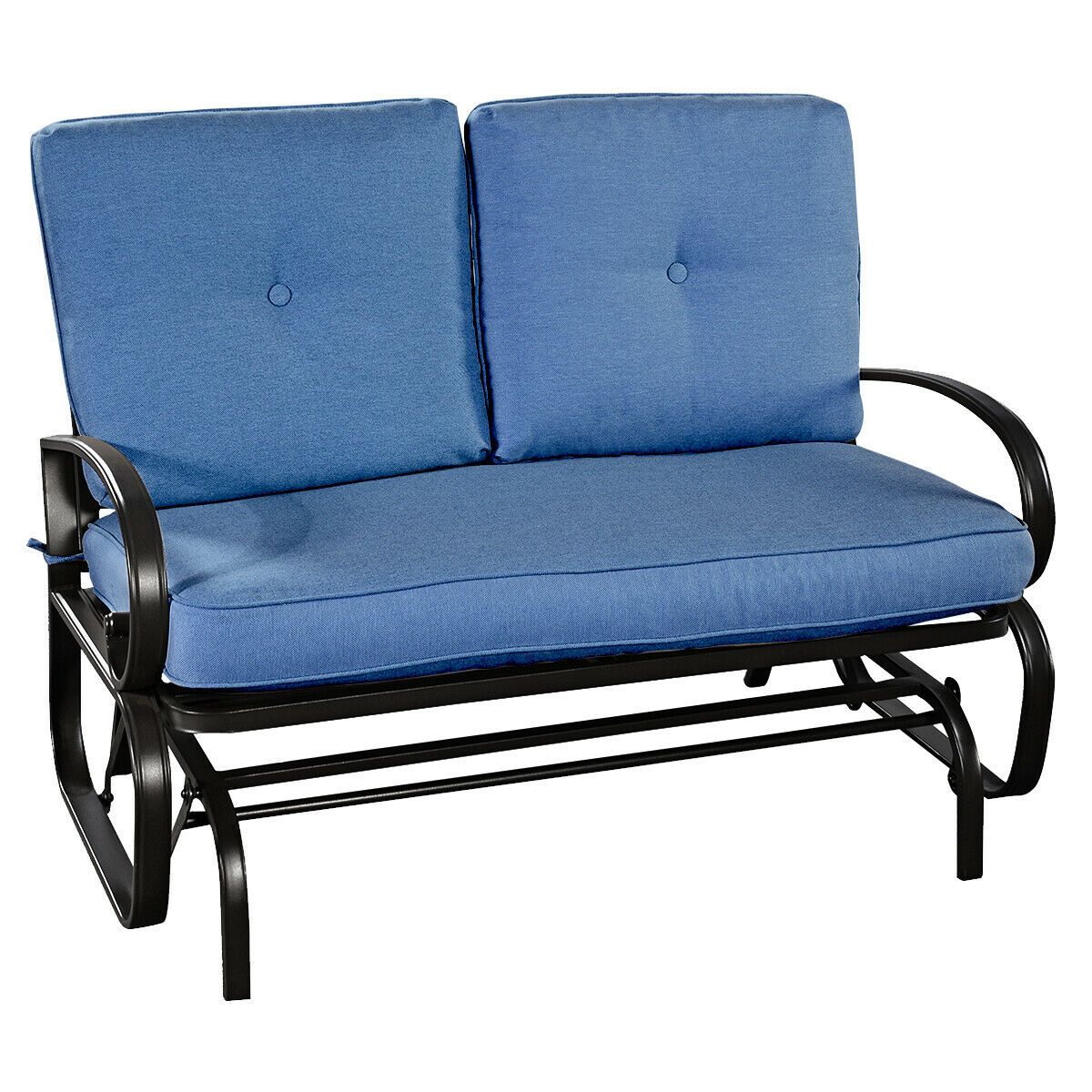 Large Spacious Outdoor Porch Glider Rocking Cushioned Bench - Westfield Retailers