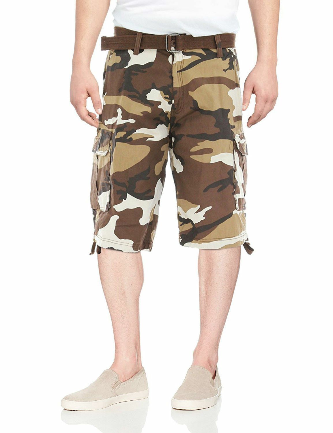 Premium Mens Camouflage Tactical Cargo Shorts - Westfield Retailers