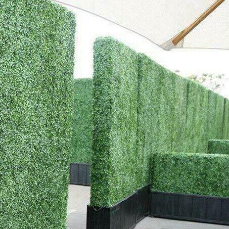 Large Artificial Boxwood Greenery Hedge Wall 20" x 20" - Westfield Retailers