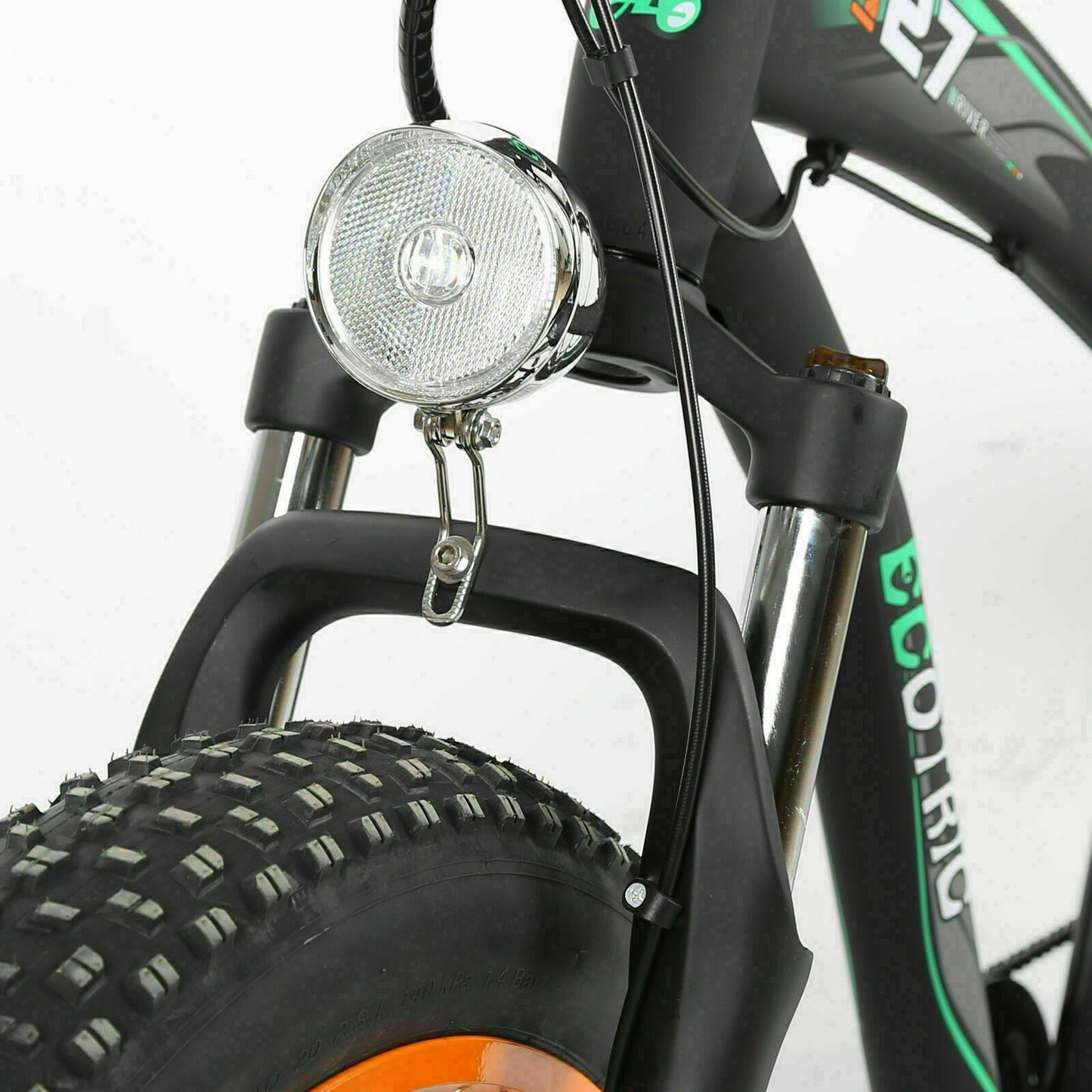 Premium Electric Big Fat Tire Beach Cruiser Bike 1000W - Westfield Retailers