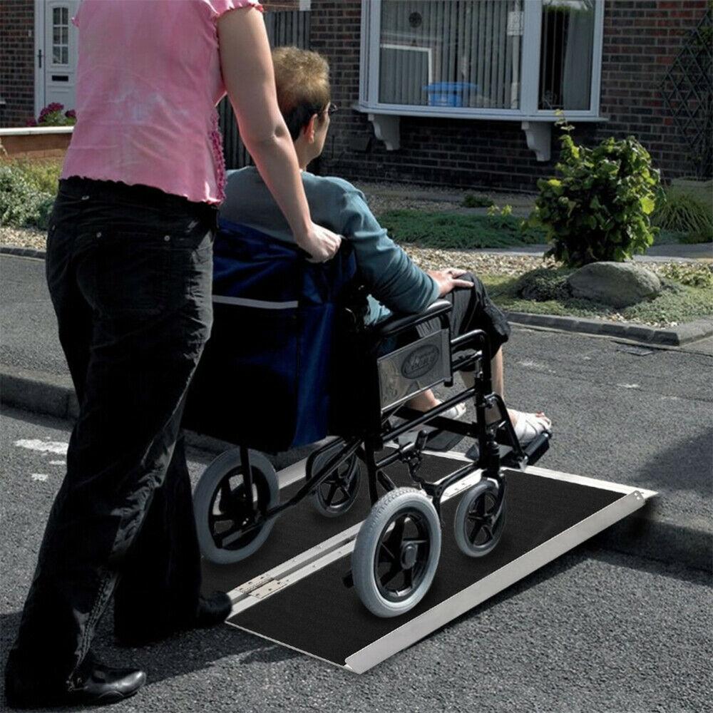 Portable Elderly Handicap Home Wheelchair Threshold Ramp - Westfield Retailers