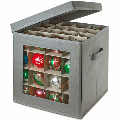 Large Christmas Ornament Storage Container Box 12" - Westfield Retailers