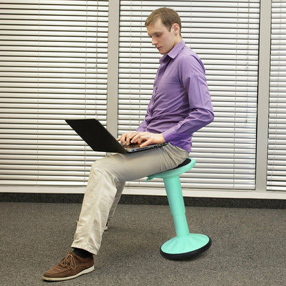 Heavy Duty Adjustable Standing Wobble Desk Chair Stool - Westfield Retailers